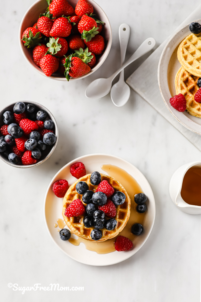 Dairy Free Keto Chaffle Recipe (Sugar Free, Gluten Free, Nut Free)