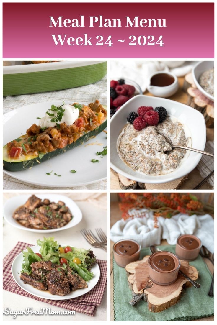 Low Carb Keto Fasting Meal Plan week 24